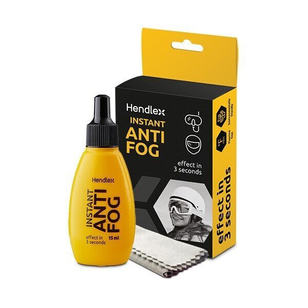 Priemonė nuo rūko automobilių stiklams - HENDLEX INSTANT ANTIFOG 15ml